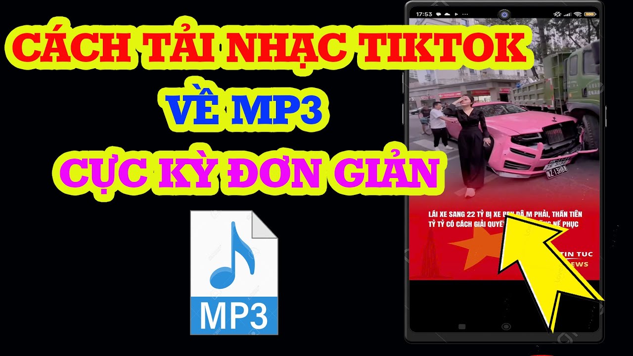 5 Cách tải âm thanh TikTok MP3 miễn phí, không logo trên mọi thiết bị